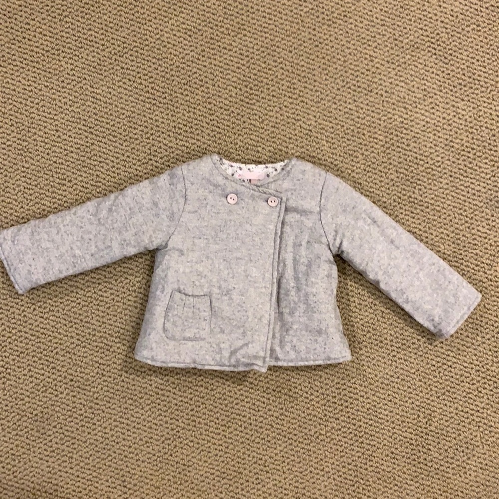 Dpam bebe 12 month wool-blend coat